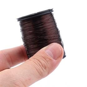 0,4 mm Koyu Kahverengi Bakır Tel 100 gr