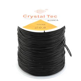 0,8 mm Siyah Esnek Misina İp 100 metre
