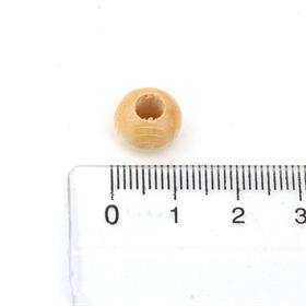 1 cm Renkli Ahşap Boncuk 50 Adet