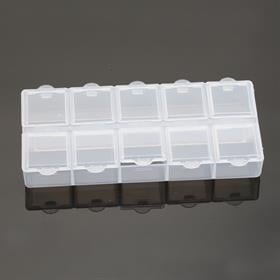 10 Bölmeli Boncuk Saklama Kutusu