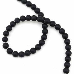 10 mm Dizi Oniks Boncuk