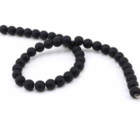 10 mm Dizi Oniks Boncuk