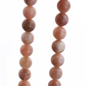 10 mm Güneş Taşı Boncuk