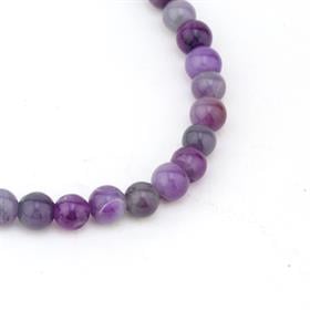 10 mm Sıkma Ametist Taşı Boncuk