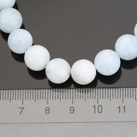 10 mm Sıkma Aquamarin Taşı Boncuk