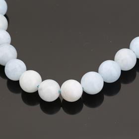 10 mm Sıkma Aquamarin Taşı Boncuk