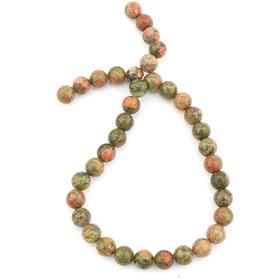 10 mm Unakit Taşı Boncuk