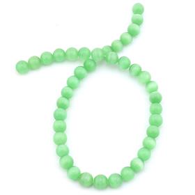 10 mm Yeşil Kedigözü Boncuk
