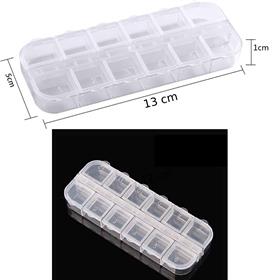 12 Bölmeli Kapaklı Taş Kutusu