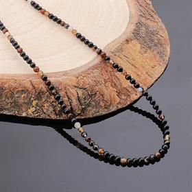 3 mm Doğal Akik Taşı Boncuk