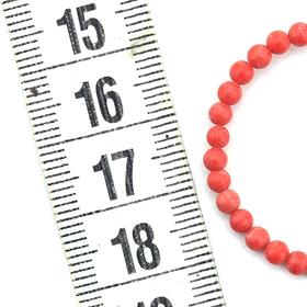 3 mm Kırmızı Kuvars Boncuk