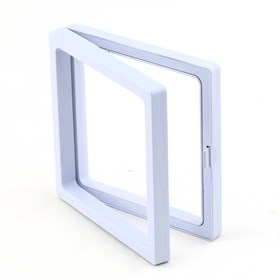 3D Vakumlu Standlı Çerçeve Aksesuar Sunum Kutusu (Beyaz)
