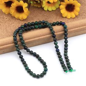 4 mm Doğal Azurit Boncuk