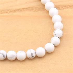 4 mm Doğal Havlit Taşı Boncuk
