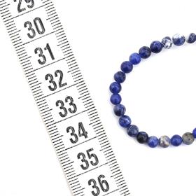 4 mm Doğal Taş Sodalit Boncuk