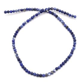 4 mm Doğal Taş Sodalit Boncuk
