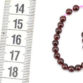 4 mm Granat Taşı Boncuk