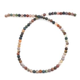 4 mm Hint Akik Taşı Boncuk
