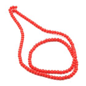 4 mm Mat Kristal Cam Boncuk