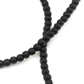 4 mm Oniks Taşı Boncuk
