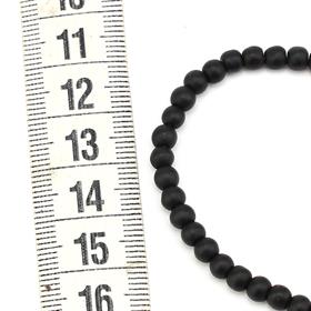 4 mm Oniks Taşı Boncuk