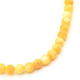 4 mm Sarı Sedef Boncuk