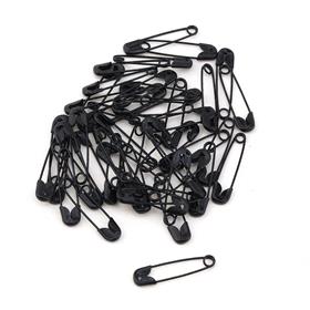 50 Adet Siyah Çengelli Eşarp ve Şal İğnesi