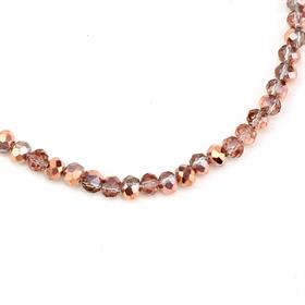 6 mm Bakır Kristal Cam Boncuk