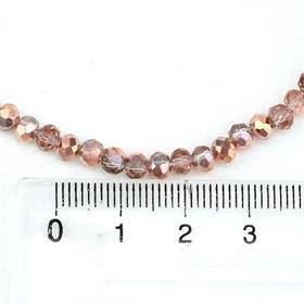 6 mm Bakır Kristal Cam Boncuk