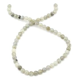 6 mm Doğal Labradorit Taşı Boncuk