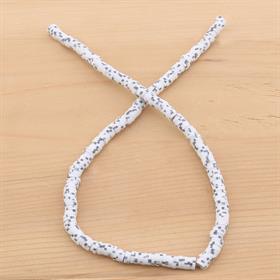 6 mm Gri Benekli Fimo Boncuk