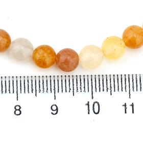 6 mm Kahverengi Kuvars Taşı Boncuk
