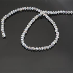 6 mm Şeffaf Kristal Dizi Boncuk