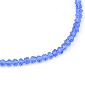 6 mm Lacivert Kristal Cam Boncuk