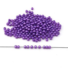 6 mm Lila Cam inci Boncuk 100 adet