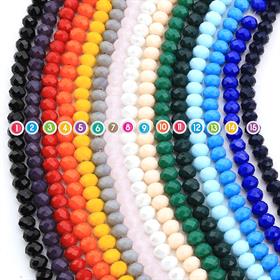 6 mm Mat Kristal Cam Boncuk