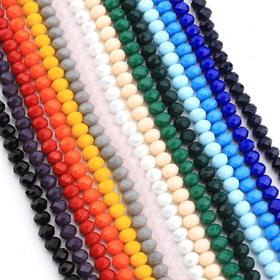 6 mm Mat Kristal Cam Boncuk