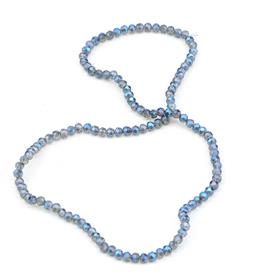 6 mm Mavi Kristal Cam Boncuk