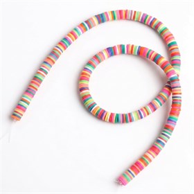 6 mm Mix Fimo Boncuk