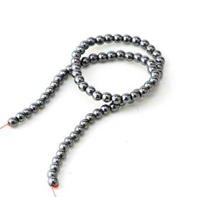 6 mm Parlak Hematit Boncuk