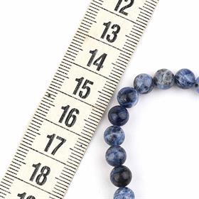 6 mm Doğal Sodalit Taşı Boncuk