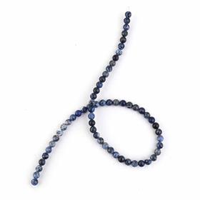 6 mm Doğal Sodalit Taşı Boncuk