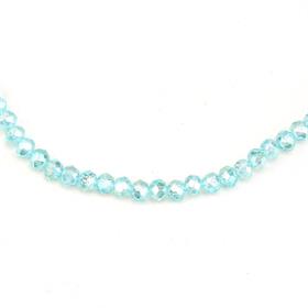 6 mm Su Yeşili Kristal Cam Boncuk