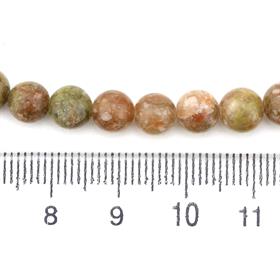6 mm Toprak Kuvars Taşı Boncuk