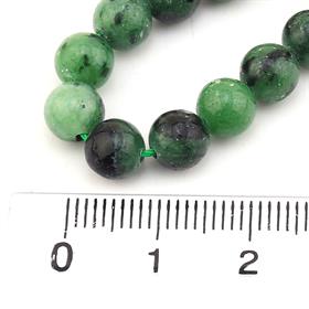 6 mm Zümrüt Anyolit Taşı Boncuk