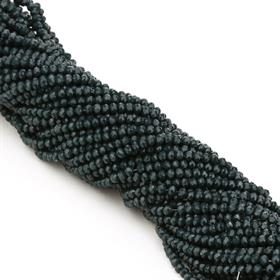 6 mm Zümrüt Yeşili Mat Kristal Cam Boncuk