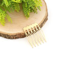 6 Taraklı Metal Toka Aparatı Altın