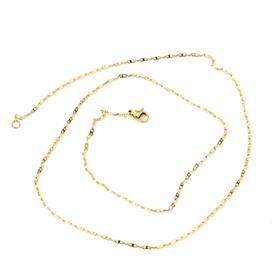 60 cm Gold Renk Çelik Kolye Zinciri