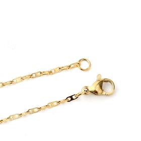 60 cm Gold Renk Çelik Kolye Zinciri