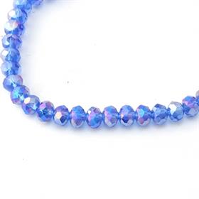 8 mm Mavi Janjanlı Kristal Boncuk